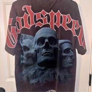 Godspeed Graphic Tee - Black and Red